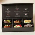 Coffret Intemporel de 6 dattes ouvert